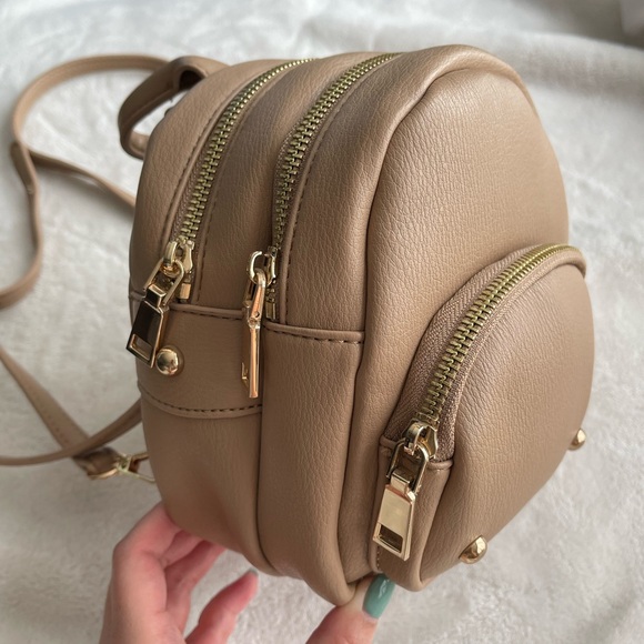 Miss Lola Nude Mini Backpack - Picture 4 of 5